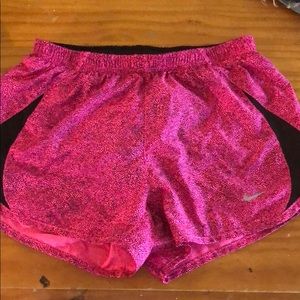 Pink Nike Running Shorts